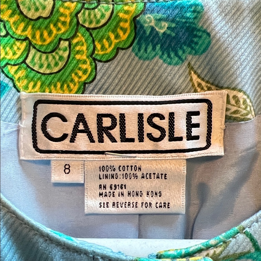 Carlisle Blue and Green Floral Set - Picture 2 of 4
